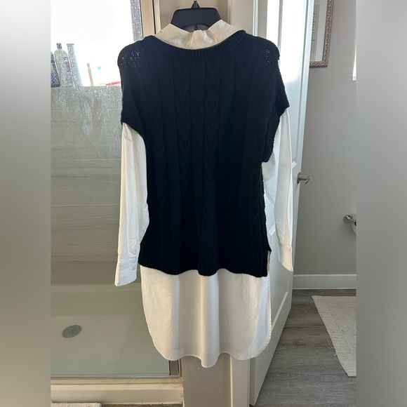 Gibson Latimer Sweater Vest Dress - Picture 3 of 4